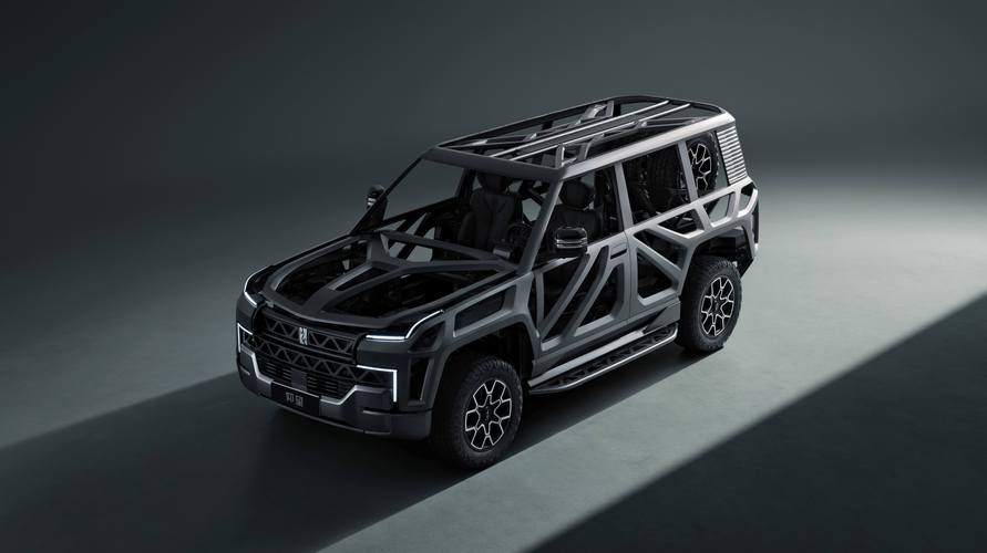 广州273仰望U8硬派越野的科技魅力，国能汽车对传统燃油车市场的冲击